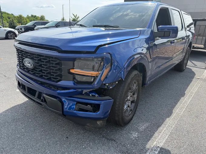 Bumper repair at All Star Auto Repair in Lake Park, FL