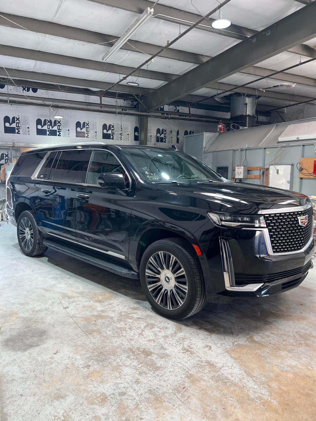 Collision repair work at All Star Auto Repair in Lake Park, FL